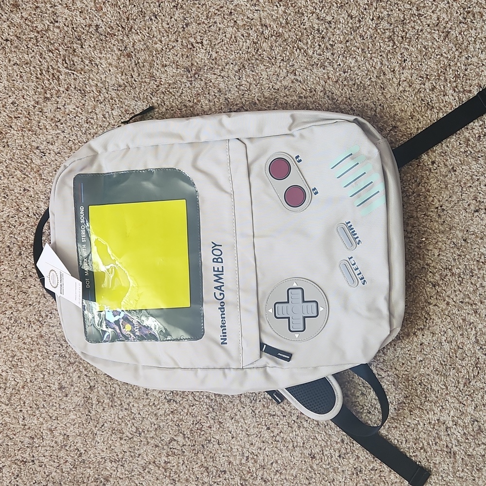 NWT Nintendo Gameboy Backback